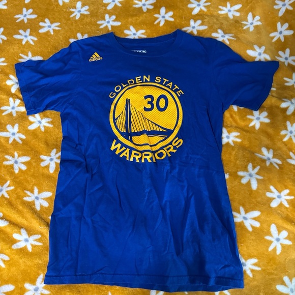adidas Other - Adidas Blue Golden State Warriors Kids Tee